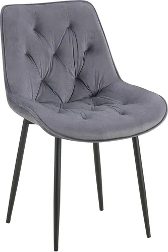 CLP Esszimmerstuhl Wallace in silber von CLP