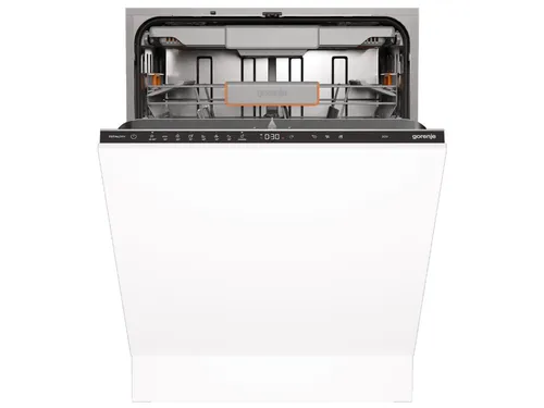 GORENJE vollintegrierbarer Geschirrspüler GV673B65 - Vollintegrierbarer Geschirrspüler mit 16 Maßgedecken und nur 9,5 l Wasserverbrauch pro Zyklus – effizient und leise mit nur 42 dB(A), ideal für moderne Küchen.