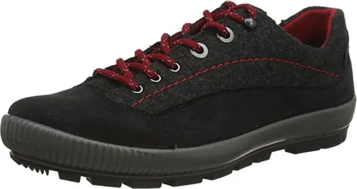 Legero Komfort Schnürschuhe Tanaro Trekking Damen 31303636393732 Schwarz 38 EU