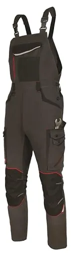 ART.MAS Professional 4Dynamic Schutz-Latzhosen in Grafit-Schwarz, 260 g/m²