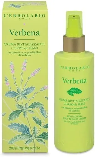 L'erbolario Verbena Creme Revitalisierende Körper & Hände 200 ML - Tagespflege für revitalisierte Haut, spendet intensive Feuchtigkeit und sorgt für ein frisches Hautgefühl.