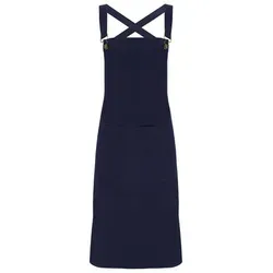 Premier Workwear PR129 | Cross Back Barista Bib Apron in blau von Premier Workwear