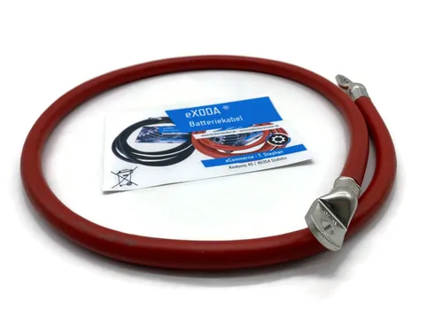 eXODA 70 mm² M8 Batteriekabel, Rot, 100 cm von eXODA