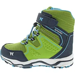 Lurchi Stiefelette grün 36 EU - Wanderschuhe für Kinder, mit warmem Futter und praktischem Klettverschluss, ideal für kühle Tage und Abenteuer in der Natur.