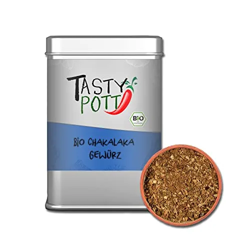 Tasty Pott Gewürzmischungen 2 I Gewürze I Kräuter Mix I Herbs I Spices I Tofu I Gemüse I Aromatisch (Bio Chakalaka Gewürz 100g)