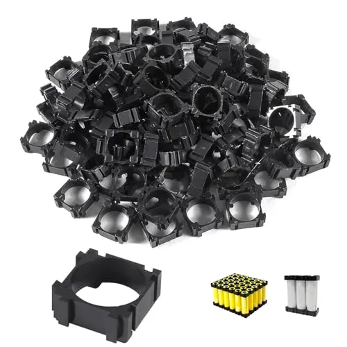 ALAMSCN 200 Stück 18650 Li-Ion Batteriehalter Stehen 18650 Zylindrische Batteriehalterung für DIY Batteriepack Batteriehalterbasis