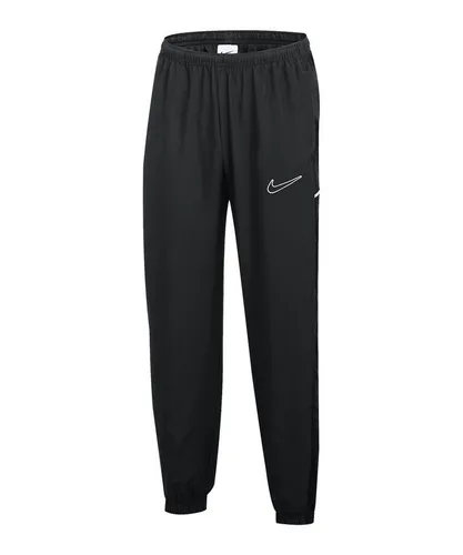 Nike Performance Academy 25 Präsentationshose für Kids – Schwarz XL (158-170) - Hochwertige Sporthose aus 100% Polyester für optimale Atmungsaktivität und Komfort beim Fußball. Ideal für Training und Freizeit!