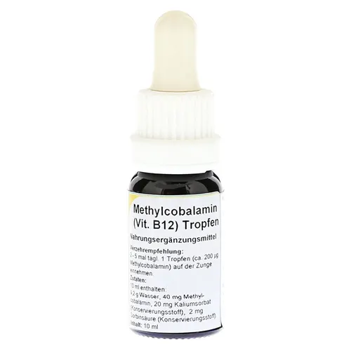 Methylcobalamin Vitamin B12 Tropfen 10 ml von Reinhildis-Apotheke