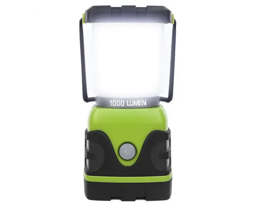 LED Campinglampe Ultra Hell 1000 Lumen - Laterne mit 4 dimmbaren Leuchtmodi, wasserdicht nach IPX4 und über 10 Stunden Betriebsdauer – ideal für Camping und Notfälle.