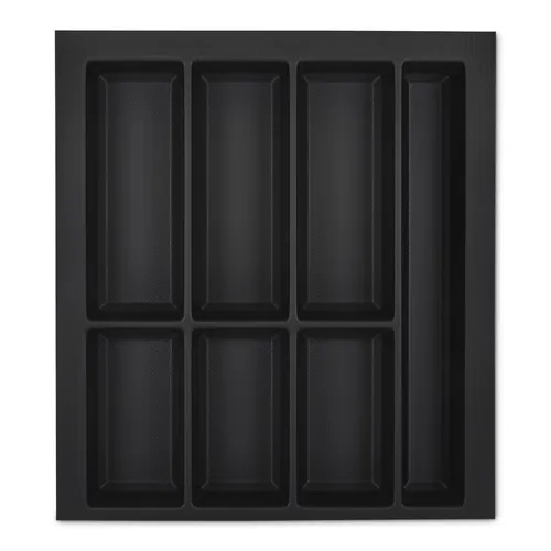 Besteckeinsatz 500 mm schwarz für Blum Legrabox in Schüller Warendorf Küchen