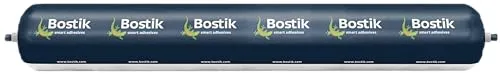 BOSTIK H560 Seal´n´Flex Bau & Fassade Schwarz – Hybrid-Dichtstoff, Weichelastisch, Vielseitig, Lösemittelfrei, Geringer Schrumpf, Für Innen-und Außenbereich, 600 ml Schlauchbeutel