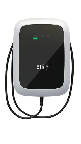 Volkswagen Elli Wallbox Standard | Typ 2 EV Ladegerät | 7,4 kW | 7,5m Kabel | Innen- und Außenbereich