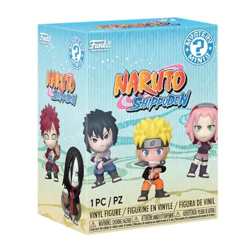 Funko Mystery Mini - Naruto - Sammelfigur - Chibi Figuren und offizielle Naruto Merchandise, ideal als Geschenk für Anime-Fans und perfekt zum Sammeln oder als auffällige Tortenaufleger.