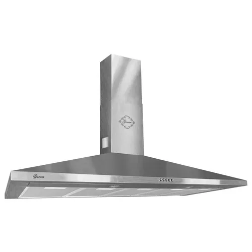 Gurari GCH C 147 IS 120 Dunstabzugshaube 120 cm - Edelstahl Wandhaube mit 1000m³/h Abluftleistung, 3 Gebläsestufen und energieeffizientem LED-Licht für eine effektive Küchenausleuchtung.