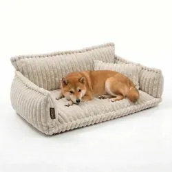 Haustiersofa 'Chaffar' in beige von noviclass-shop