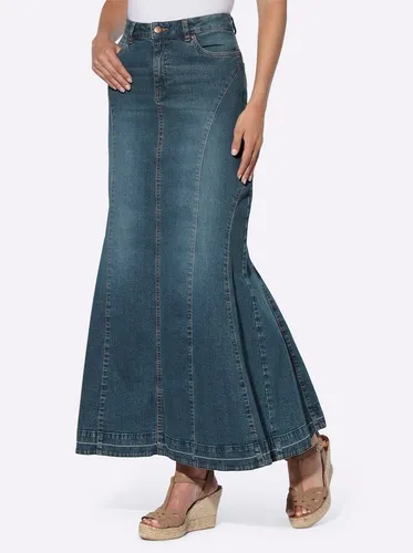 heine A-Linien-Rock Jeans-Rock von Heine