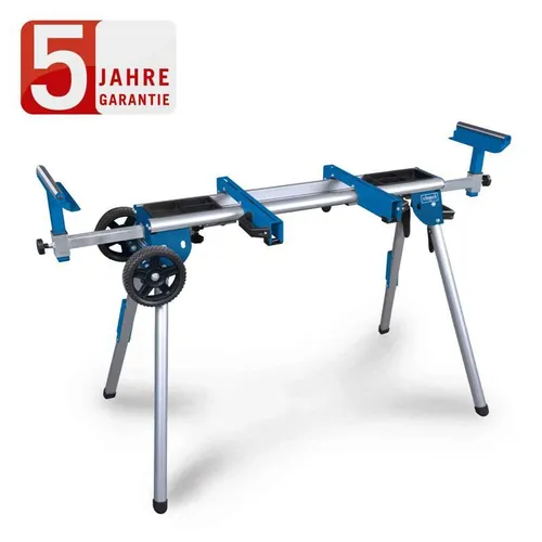 Scheppach UG200 Untergestell für Kappsägen - Robustes Maschinenuntergestell für Kapp- und Gehrungssägen, ausziehbar von 1090 bis 1675 mm, mit einer Traglast von bis zu 150 kg – ideal für präzise Arbeiten in der Werkstatt.