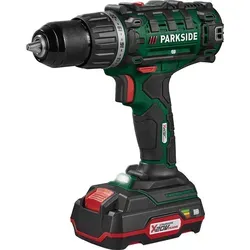 PARKSIDE® 20 V Akku-Bohrschrauber-Set »PABS 20-Li G8«, mit Akku und Ladegerät, inkl. Zubehörsortiment