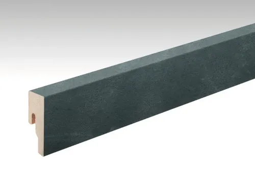 Sockelleiste Profil 8 PK Schiefer anthrazit 6137 - Dekorative Sockelleiste in anthrazit mit Clipmontage für einfache Installation. Ideal für stilvolle Raumgestaltung und sorgt für ein harmonisches Gesamtbild.