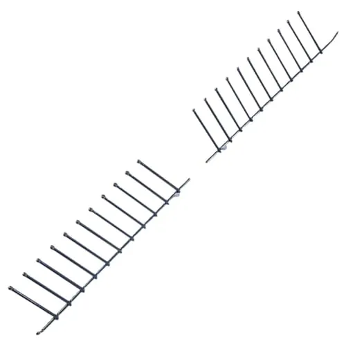 Original Klappstachelreihen 12004140 (vorne links) - Oberkorbeinsätze für Geschirrspüler