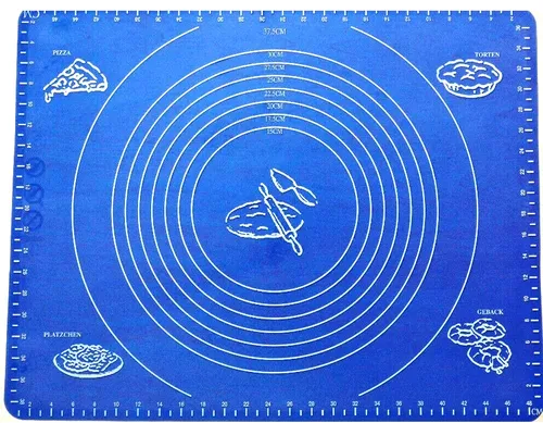 Backmatte, Silikon, mit Einteilung