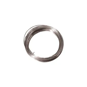 Rayher Silberdraht mit Kupferkern Basteldraht silber 0,8 Ø mm 6,0 m 1 St.