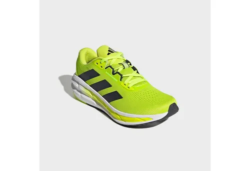 Adidas Herren Questar 3 Laufschuhe – Solar Slime / Core Black / Lucid Lemon, Größe 42 EU - Bequeme Laufschuhe mit atmungsaktivem Obermaterial und innovativer Dämpfung für ein angenehmes Laufgefühl. Ideal für sportliche Aktivitäten und den Alltag.