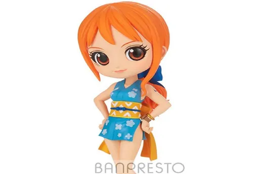 BANPRESTO Q Posket: One Piece - (Ver.A) Onami Figur - Actionfigur für Kinder, detailreiche Q Posket Edition von Onami aus One Piece, perfekt für Sammler und Fans!