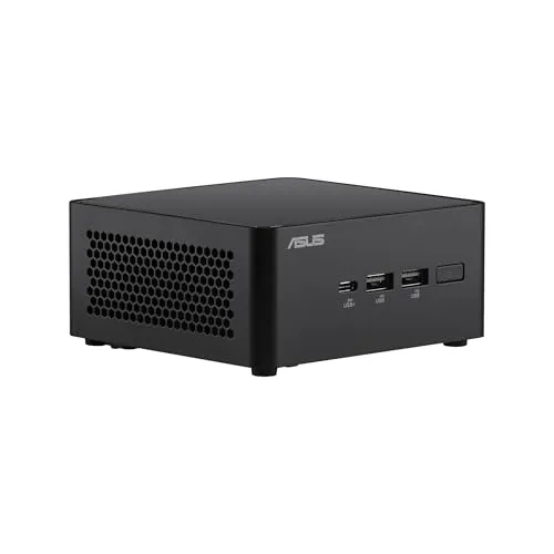 ASUS NUC 14 Pro RNUC14RVHV500002I - Kompakter Mini-PC Barebone, DDR5-SDRAM, Intel vPro für Sicherheit und hohe Leistung, KI-fähig und anpassbar