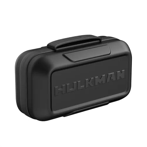 Hulkman Alpha Bag Jump Starter Case, Hard Eva Protective Carrying Bag Compatible with Alpha 85/85S/Pro Series Jump Starters, Shockproof Water-Resistant Storage Organizer for Booster Cables