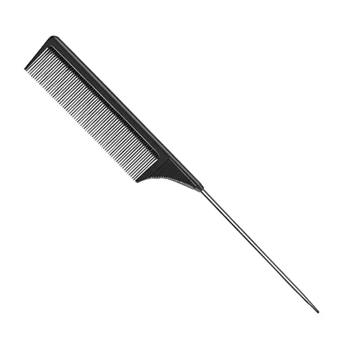 Produktbild Neckerei Kämme, Haar Kamm, Nadelstielkamm, Rattail Comb, Extensionskamm, Stielkamm Haarkamm, Abteilkamm für Verschiedene Arten Haare
