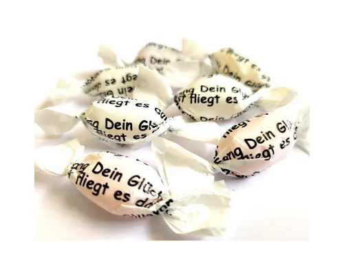 Eduard Edel Süßigkeit, Edel Glücksbonbons ungefüllte Frucht Bonbons einzeln gewickelt 100g