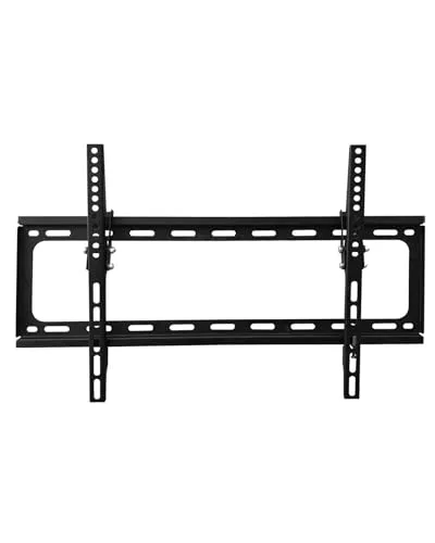 Gedotec TV Wandhalterung | Fernseher Halterung 40-80 Zoll | max. VESA 400 x 600 mm | Tragkraft bis 50 kg | Monitor Halterung neigbar um 15° | Wandhalterung Fernseher inkl. Befestigungsmaterial