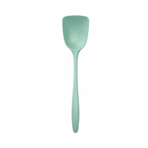 Rosti Kochlöffel New Classic breit, Küchenhelfer, Kunststoff, Nordic Green 27 cm