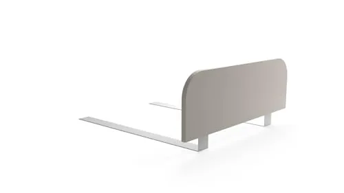 regalik Bettgitter Rausfallschutz Kinderbett 60x20 cm – Kaschmir Stabile Absturzsicherung ohne Bohren – Bettschutzgitter aus Laminat – Einfache Montage unter der Matratze
