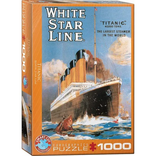 EUROGRAPHICS Puzzle Poster: Titanic 1000 Stück