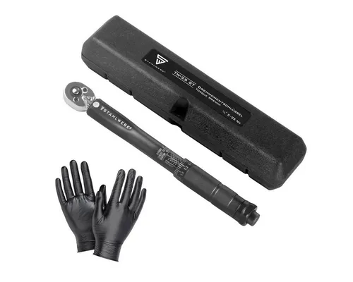 STAHLWERK Drehmomentschlüssel TW-25 ST 5-25 Nm 1/4 Zoll - Drehmomentschlüssel für präzises Festziehen von Schrauben, mit 1/4 Zoll-Vierkant-Aufnahme und hörbarem Klick bei Erreichen des Drehmoments. Ideal für Profi- und DIY-Anwendungen.