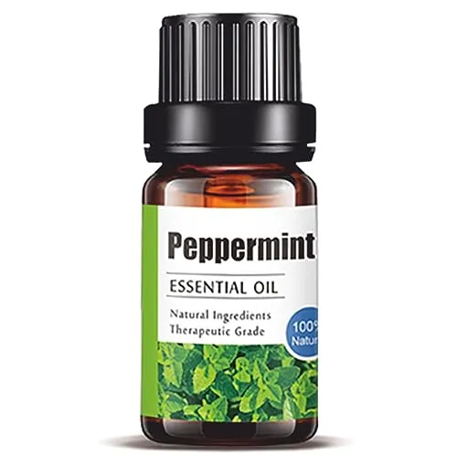 Naturreine Ätherische Öle - 100% Bio Qualität | Entdecken Sie die Vielfalt der Naturdüfte | Für Aromatherapie, Aromadiffuser, Massage und Badezusatz | für Körper und Geist | 10ml - Pfefferminz