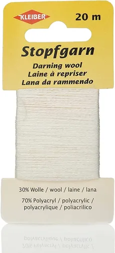 KLEIBER Stopfgarn 20 m weiß