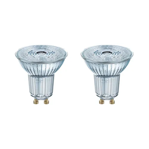 OSRAM LED STAR PAR16 GU10 4.3W 350lm Warmweiß Spot 2er-Pack