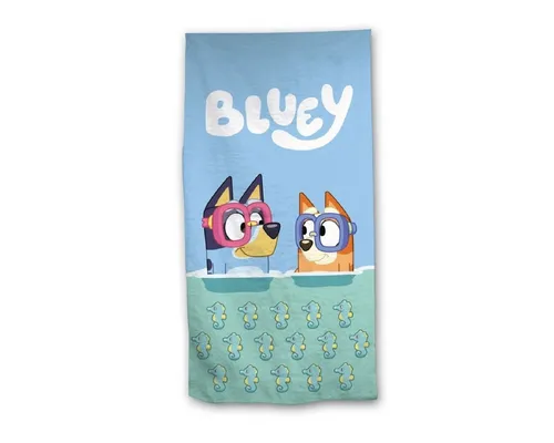 Bluey Strandtuch Strandtuch 70x140 cm – Weiches & saugstarkes Badehandtuch