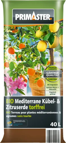 Primaster Mediterrane Kübel- und Zitruserde 40 L