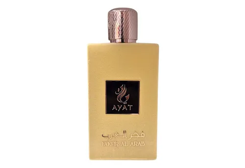 Fakhr Al Arab 100ml Eau De Parfum - Ayat Perfumes für Damen - Unisex Duft mit einzigartiger Kombination aus Bergamotte, Jasmin und Vanille, ideal für besondere Anlässe und jeden Tag.