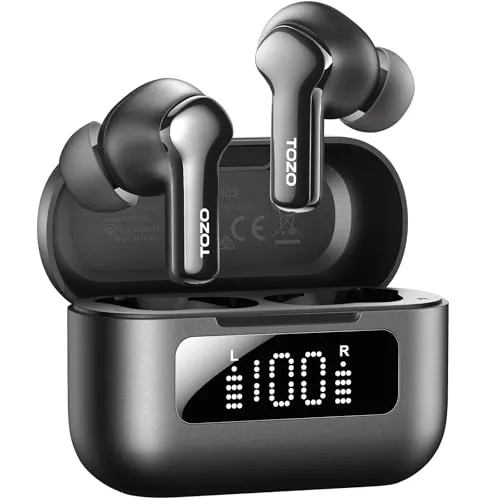 TOZO NC3 Kabellose Kopfhörer mit Hybrid Active Noise Cancelling
