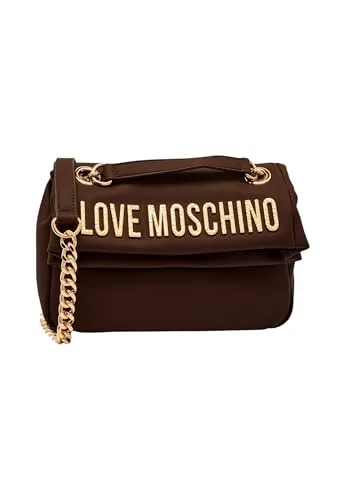 Love Moschino PU-Tasche GRS Schokolade + HAMMERED LO - Elegante PU-Tasche in Schokobraun, ideal für jeden Anlass. Mit stylischem Hammered-Look und praktischen Fächern für deine Essentials.