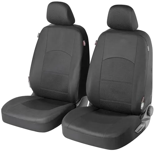 WALSER Sitzschonbezug VW, MERCEDES-BENZ, AUDI 11846 - Hochwertiger Autositzbezug aus strapazierfähigem Polyester, schwarz, ideal für PKWs. Schützt Ihre Sitze vor Abnutzung und Verschmutzung.