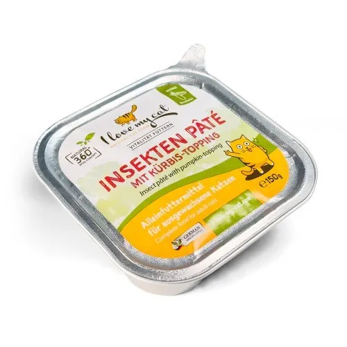 ILMC Insekten Pate mit Kürbis Topping 150g