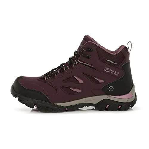 Regatta Damen Holcombe Waterproof Mid Wanderschuhe - Wanderschuhe für Damen, wasserdicht und atmungsaktiv, mit EVA-Komfortfußbett und stabilisierender halbhoher Form – ideal für jedes Abenteuer in der Natur.