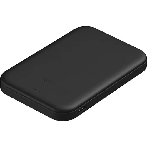 Uniq Powerbank Lyden Lexa Magnetic 5000mAh PD USB-C MagSafe black (5000 mAh, 20 W) (UNIQ-LYDENLEXA-DBLACK)