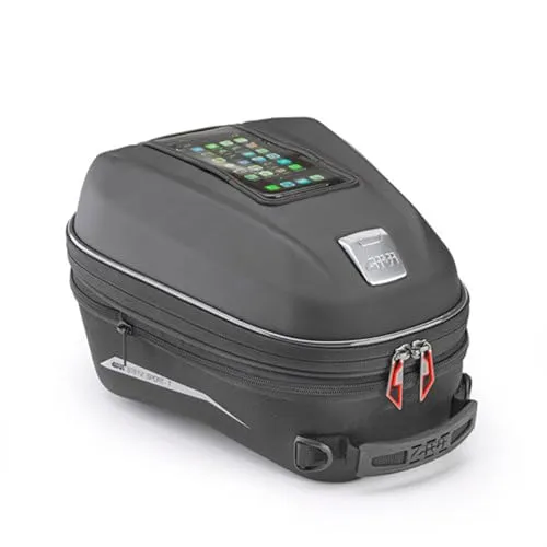 GIVI ST612B 15LTR Tanklock Tasche - Topcase Tanktasche mit 15 Litern Volumen, schnell und einfach dank TANKLOCK System zu montieren.